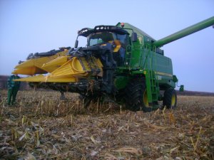 John Deere W540 + fantini lh4