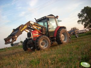 MF 6140 + Rabe - Werk