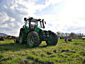 Deutz Fahr Agrotron 120 + Brona Maschio