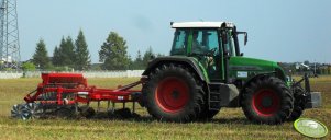 Fendt 716 Vario + Kongskilde Delta 