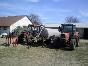 Massey Ferguson 6140 & Case 5120