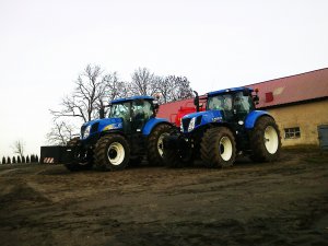 Nh T6090 + Nh T7 250