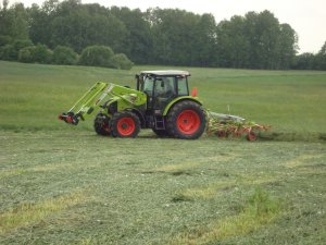 Claas Axos 320CX i Volto 540