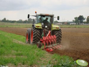 Claas Ares 816 RZ+ pług Unii