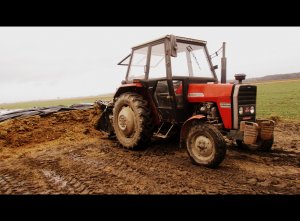 Massey Ferguson 255 & Metal-Technik 1,6 m
