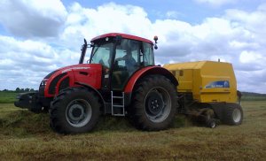 Zetor Forterra 115 + NH 6090 CropCutter