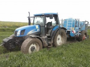 New Holland TS 135 + Lemken Albatros 6000