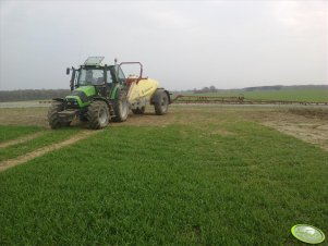 Deutz Fahr Agrotron 130 i Hardi Commander 4400