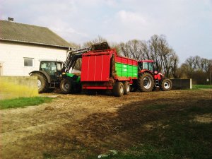 Deutz-Fahr Agrofarm 420 & Hydrometal AT30N & Zetor Forterra 130 HSX & Unia Tytan 10 Plus