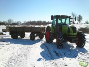 Claas Ares 577 ATZ + Autosan D50