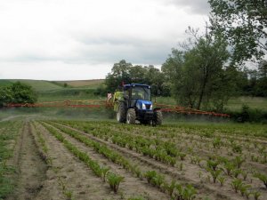 New Holland T4020 + Pilmet 815 XL