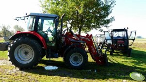 Massey Ferguson 5450 + Stoll