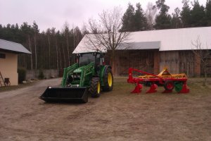 John Deere 5080r & Stal-Tech 3m & Unia tur 120 4x40