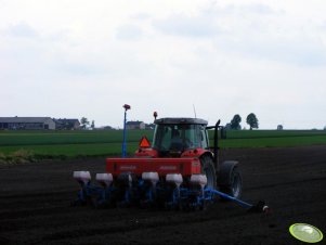 Massey Ferguson 5465 + Monosem NG Plus 4