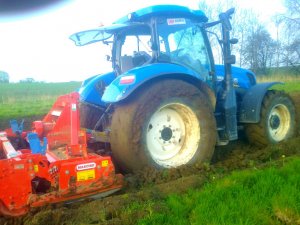 New Holland T6.175 + Maschio Dominator Rapido 3000