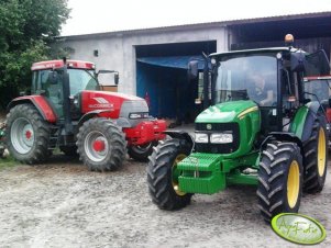 John Deere 5080M & McCormick MTX 150