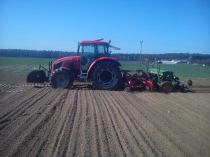 Zetor Forterra 105 + Unia Grudziądz XLP + Amazone D8 Super