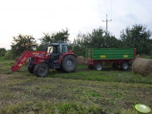 Massey Ferguson 5435 + Metaltech DB 8000