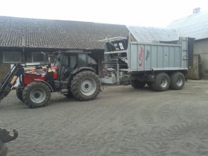 MF 4445 & Fliegl 253 ASW