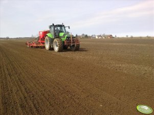 Deutz Fahr Agrotron M650 i VAderstad Spirit 400