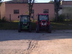 Zetor Proxima 90 plus & JD 5065e