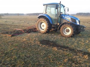 New holland t4. 55+włóka 6m