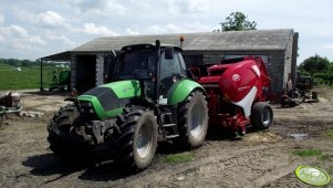 Deutz Fahr Agrotron 150 + Lely Welger RP 445 