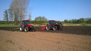 Case IH JX 80 i 95 + Unia cut L i ares LS