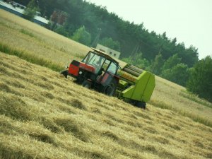 Ursus C-385 & Claas Rolland 62