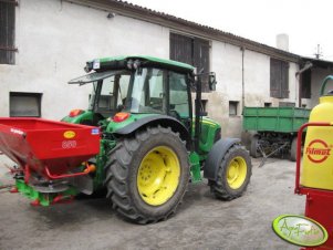 John Deere 5100M + Unia MX Premium 850