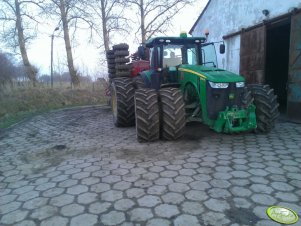 JD 8360r + Horsch Pronto 9