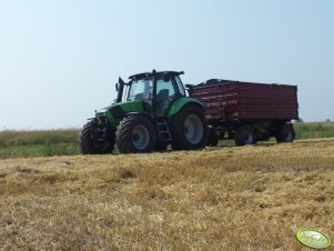 Deutz Fahr M620 i Wielton PRS-2 W-12