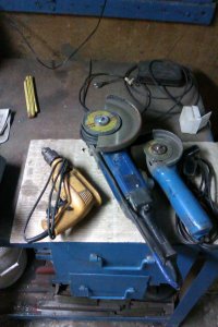 Szlifierki i wiertarka