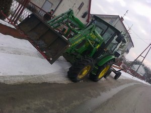 John Deere 5065E + Hydrometal AT10 & Wóz