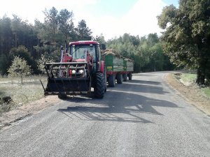 Zetor Proxima 100 + Pronar T672 i Pronar T653/2