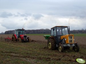 Ursus C-360 3P i Massey Ferguson 3095