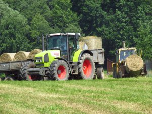 Claas Ares 696RZ & Ostrówek