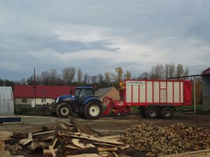 New Holland T6080 & Pottinger Jumbo