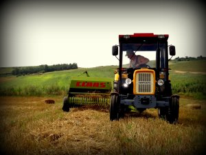 Ursus C-330 + Claas Markant 50