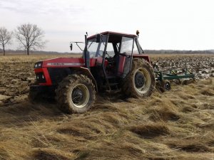 Ursus 1224 + pług atlas 4 skiby