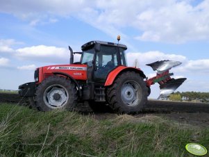 Massey Ferguson 5465 + UNIA IBIS