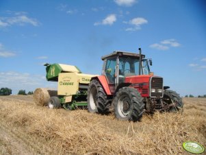 MF 3080 & Krone 1250 MC