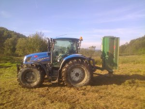 New Holland t6 120 & kornik Vario