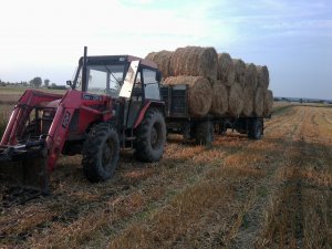 Zetor 7340 i Platforma do bel