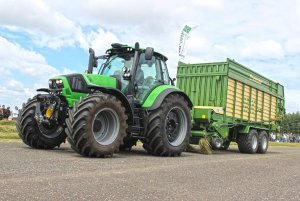 Deutz Fahr 6190 + Krone 320 GD