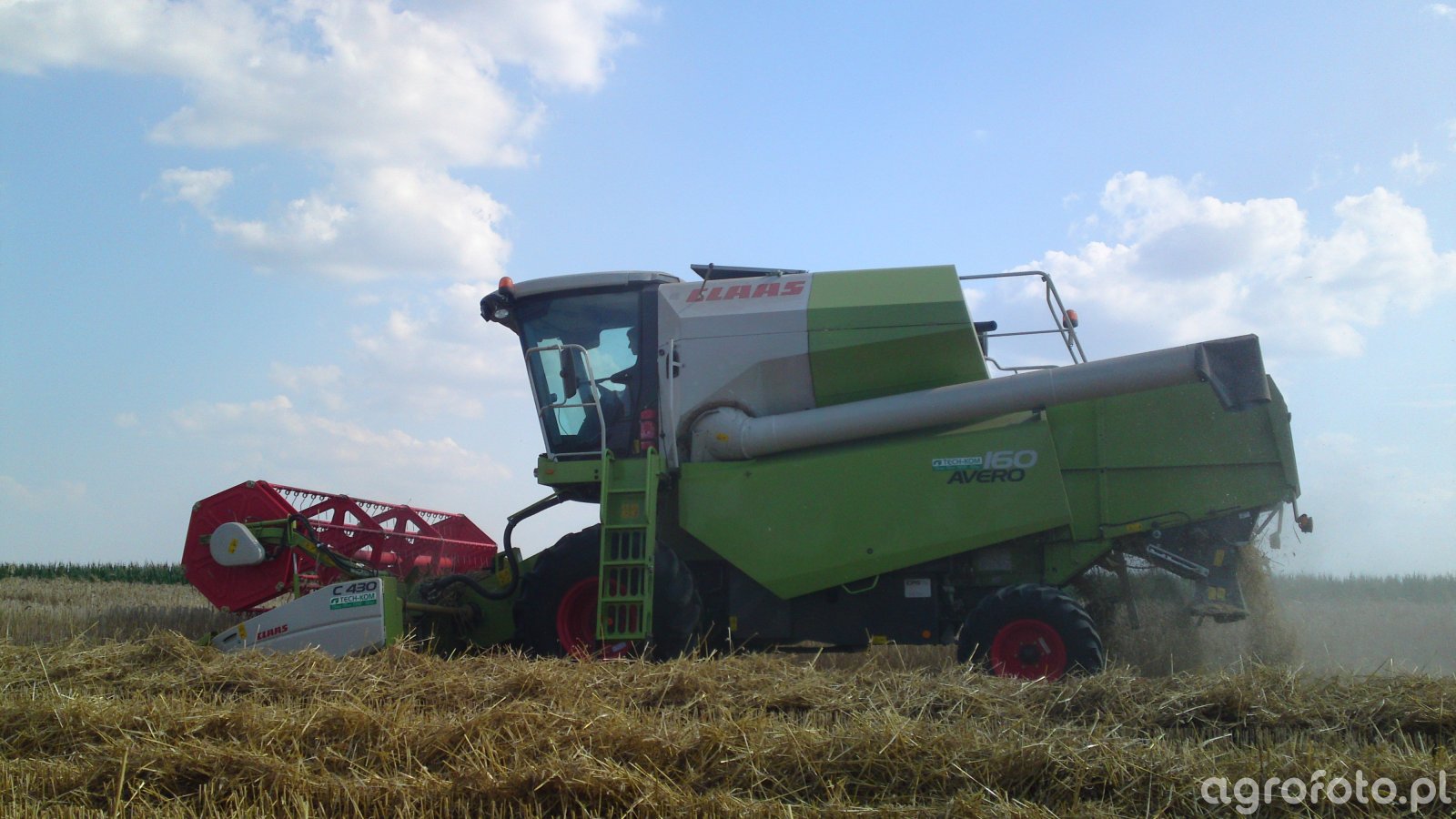 Kombajn Claas Avero 160 - zdjęcie #519292 - Galeria rolnicza agrofoto