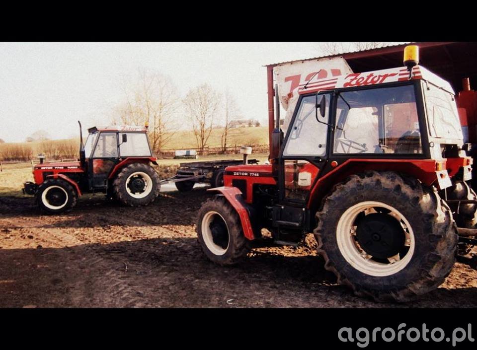 Zetor 7745, 7745 Turbo - Zetor 2011-7745 / 3320-7341 - Agrofoto.pl ...