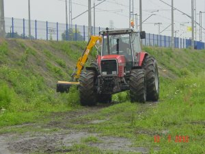 Kosiarka na wysięgniku