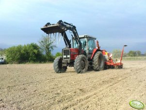 Massey Ferguson 3095 + Becker