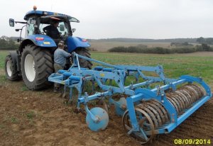 New Holland T6070RC + Lemken Karat